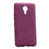 Nevarium General Mobile 5 Plus Uyumlu Kılıf Silikon Yumuşak Dokulu Premium- Mürdüm