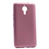 Nevarium General Mobile 5 Plus Uyumlu Kılıf Silikon Yumuşak Dokulu Premium- Rose Gold