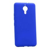 Nevarium General Mobile 5 Plus Uyumlu Kılıf Silikon Yumuşak Dokulu Premium- Saks Mavi
