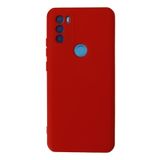 Nevarium General Mobile GM 21 Plus Uyumlu Kılıf Lansman içi Kadife Nano Silikon - Kırmızı