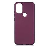 Nevarium General Mobile GM 21 Plus Uyumlu Kılıf Yumuşak Dokulu Silikon - Mürdüm