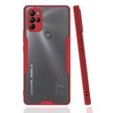 Nevarium General Mobile GM 21 Pro Uyumlu Kılıf Mat Kamera Korumalı Silikon Platin - Kırmızı