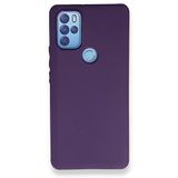 Nevarium General Mobile GM 21 Pro Uyumlu Kılıf Yumuşak Dokulu Silikon - Mor