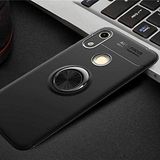 Nevarium Huawei Honor 8A Uyumlu Kılıf Yüzüklü Silikon Range - Siyah