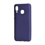 Nevarium Huawei Honor 8C Uyumlu Kılıf Silikon Yumuşak Dokulu Premium- Lacivert