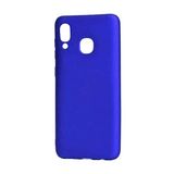 Nevarium Huawei Honor 8C Uyumlu Kılıf Silikon Yumuşak Dokulu Premium- Saks Mavi