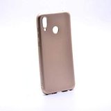 Nevarium Huawei Honor Play Uyumlu Kılıf Silikon Yumuşak Dokulu Premium- Gold