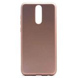 Nevarium Huawei Mate 10 Lite Uyumlu Kılıf Silikon Yumuşak Dokulu Premium- Gold