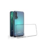 Nevarium Huawei Nova 5T Kılıf Şeffaf Silikon Lüx