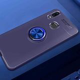 Nevarium Huawei P Smart 2019 Uyumlu Kılıf Yüzüklü Silikon Range - Mavi