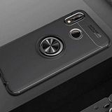 Nevarium Huawei P Smart 2019 Uyumlu Kılıf Yüzüklü Silikon Range - Siyah