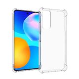 Nevarium Huawei P Smart 2021 Kılıf Anti Shock Köşe Korumalı Darbe Emici Sert Silikon Olex
