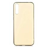 Nevarium Huawei P Smart S (Y8P) Uyumlu Kılıf Silikon Yumuşak Dokulu Premium- Gold
