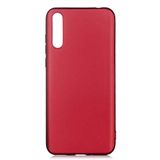 Nevarium Huawei P Smart S (Y8P) Uyumlu Kılıf Silikon Yumuşak Dokulu Premium- Mürdüm