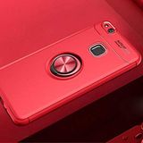 Nevarium Huawei P10 Lite Uyumlu Kılıf Yüzüklü Silikon Range - Kırmızı