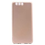 Nevarium Huawei P10 Plus Uyumlu Kılıf Silikon Yumuşak Dokulu Premium- Gold