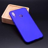 Nevarium Huawei P20 Lite Uyumlu Kılıf Silikon Yumuşak Dokulu Premium- Saks Mavi