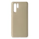 Nevarium Huawei P30 Pro Kılıf Yumuşak Dokulu Silikon Premium - Gold