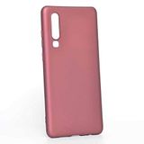 Nevarium Huawei P30 Uyumlu Kılıf Silikon Yumuşak Dokulu Premium- Mürdüm