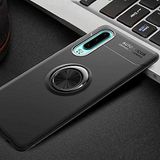 Nevarium Huawei P30 Uyumlu Kılıf Yüzüklü Silikon Range - Siyah
