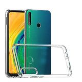 Nevarium Huawei P40 Lite E Uyumlu Kılıf Şeffaf Sert TPU Silikon
