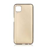Nevarium Huawei P40 Lite Uyumlu Kılıf Silikon Yumuşak Dokulu Premium- Gold