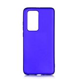 Nevarium Huawei P40 Pro Uyumlu Kılıf Silikon Yumuşak Dokulu Premium- Saks Mavi