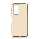 Nevarium Huawei P40 Uyumlu Kılıf Silikon Yumuşak Dokulu Premium- Gold
