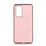 Nevarium Huawei P40 Uyumlu Kılıf Silikon Yumuşak Dokulu Premium- Rose Gold
