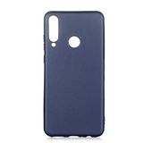 Nevarium Huawei Y6P Uyumlu Kılıf Silikon Yumuşak Dokulu Premium- Lacivert