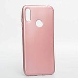Nevarium Huawei Y6S 2019 Uyumlu Kılıf Silikon Yumuşak Dokulu Premium- Rose Gold
