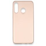 Nevarium Huawei Y9 Prime 2019 Kılıf Yumuşak Dokulu Silikon Premium - Rose Gold