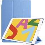 Nevarium iPad Mini 4 Tablet Kılıf Smart Cover Standlı Slim Tablet Kılıfı - Mavi