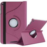 Nevarium iPad Pro 12.9 Inç (2018) Tablet Kılıfı 360 Dönebilen Standlı - Mürdüm - Mor