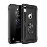 Nevarium iPhone XR Sofya Yüzüklü Standlı Silikon Kılıf