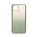 Nevarium Oppo A15S Uyumlu Kılıf Silikon Yumuşak Dokulu Premium- Gold