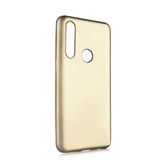 Nevarium Oppo A31 Uyumlu Kılıf Silikon Yumuşak Dokulu Premium- Gold