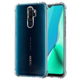 Nevarium Oppo A5 2020 Kılıf Anti Shock Köşe Korumalı Darbe Emici Sert Silikon Olex
