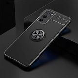 Nevarium Oppo A55 5G Uyumlu Kılıf Yüzüklü Silikon Range - Siyah