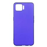 Nevarium Oppo A73 Uyumlu Kılıf Silikon Yumuşak Dokulu Premium- Saks Mavi