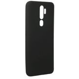 Nevarium Oppo A9 2020 Kılıf Yumuşak Dokulu Silikon Premium - Siyah