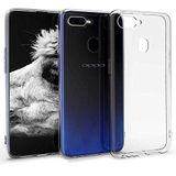 Nevarium Oppo AX7 Uyumlu Kılıf Şeffaf Silikon Lüx