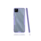 Nevarium Realme C25s Uyumlu Kılıf Mat Kamera Korumalı Silikon Platin - Lila