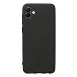 Nevarium Samsung Galaxy A04 Kılıf Yumuşak Dokulu Silikon - Siyah