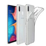 Nevarium Samsung Galaxy A20S Kılıf Şeffaf Silikon Lüx