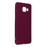 Nevarium Samsung Galaxy A3 2016 Kılıf Yumuşak Dokulu Silikon Premium - Mürdüm