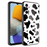 Nevarium Samsung Galaxy M23 Kılıf Desenli Kamera Korumalı Epoksi Silikon