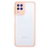Nevarium Samsung Galaxy M32 Kılıf Mat Kamera Korumalı Silikon Montreal - Pembe