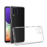 Nevarium Samsung Galaxy M33 Kılıf Şeffaf Kamera Korumalı Silikon