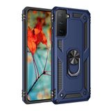 Nevarium Samsung Galaxy S21 Plus Kılıf Tank Yüzüklü Yüksek Korumalı Silikon Sofya - Lacivert